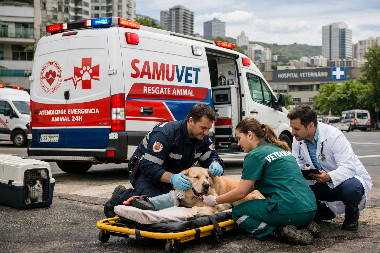 SAMUVET: atendimento emergencial animal
